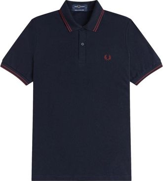 Fred Perry M12 Polo - Heren - Polos - Blauw - 4XS - Katoen - Tops