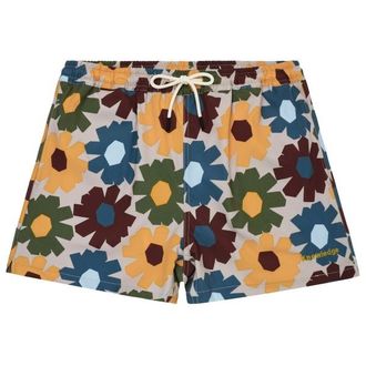 Knowledge Cotton Apparel Stretch AOP Swimshorts Badehose f&uuml;r Herren | bunt