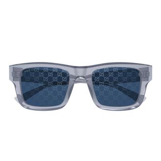 Gucci Sunglasses Gg2072 Sa 004 Grey/Blue Monogram Men