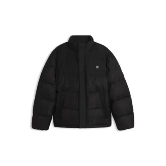 HUGO BOSS Water-repellent puffer jacket with jacquard check pattern