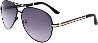 Guess Smoke Gradient Pilot Mens Sunglasses GF0173 01B 61
