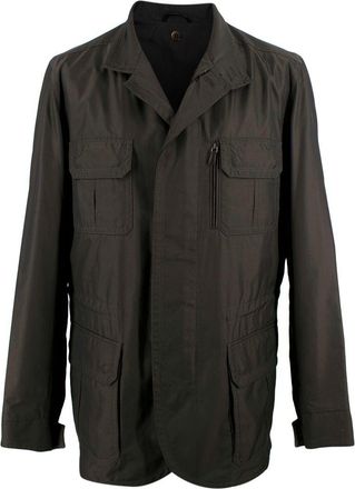 Ermenegildo Zegna Dark Brown Field Jacket Size M