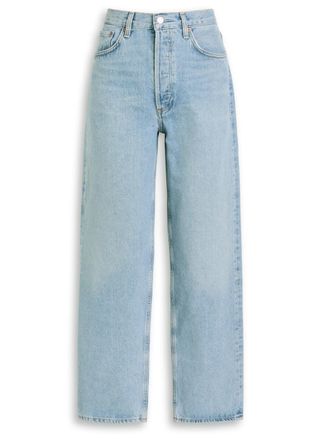 A Gold E Agolde Henson Straight-leg Jeans - Blue - 27 (W27 / UK8-10 / S)