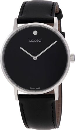 Movado Musem Black Dial Mens Watch 607589
