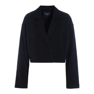 Bitte Kai Rand Blazer - Dames - Jassen - Zwart - Maat: XL Leer