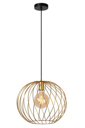 Netlighting Danza Classic Pendant Light &Oslash; 40cm 1xE27 Matt Gold Brass