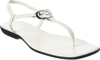 Gucci Interlocking G Patent Sandal