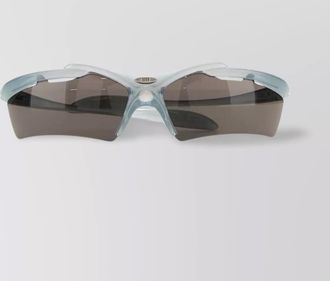 Balenciaga rectangle turbo sunglasses in acetate