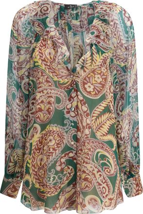 Etro Silk Crepon Shirt