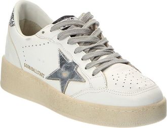 Golden Goose Ballstar2 Glitter Leather Sneaker