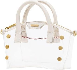 Hammitt Paula Clear Hobo in Calla Lily White/brushed Gold at Nordstrom