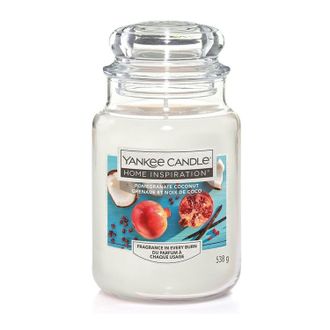 Yankee Candle Company Pomegranade Coconut, candela in giara grande Yankee Candle