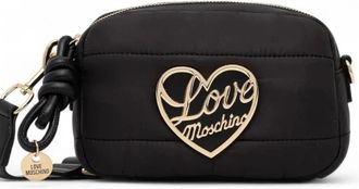 Love Moschino Kleine Crossbodytas - Dames - Schoudertassen - Zwart - ONE Size - Nylon - Tassen