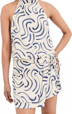 Alexis Sirenza Dress In Blue Wave