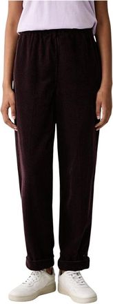 American Vintage Padow Trousers - Trousers - Mujer - P&uacute;rpura - XS