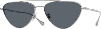 Oliver Peoples OV1369ST Edition 1 5036R5 Womens Sunglasses Silver Size 56