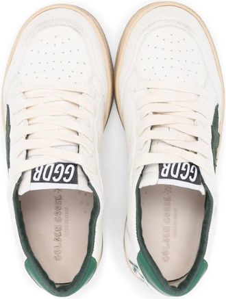 Golden Goose Ball Star Logo-Patch Leather Sneakers Aw26 Ch