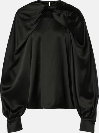 Max Mara Key silk top