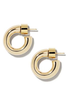 Jennifer Fisher Samira Micro Huggies in Gold at Nordstrom