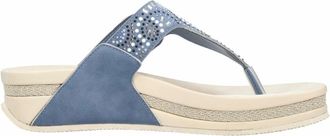 Rieker Dames, Schoenen, Blauw, Maat: 39 EU Poliester