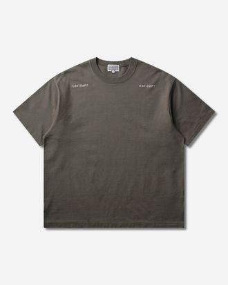 Cav Empt Men s Solid Heavy T-Shirt Charcoal
