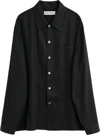 Our Legacy Every Shirt - Heren - Casual Overhemden - Zwart - M - Overhemden