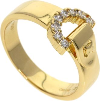 Celine Yellow Gold (18K) Band Ring (Pre-Owned)
