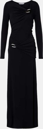 Veronica Beard Abito lungo Viela in jersey