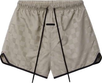 Fear of God Nylon Checkered Gym Short Seal RW00301-0225