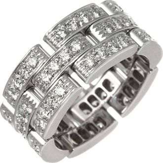 Cartier White Gold (18K) Band Ring (Pre-Owned)