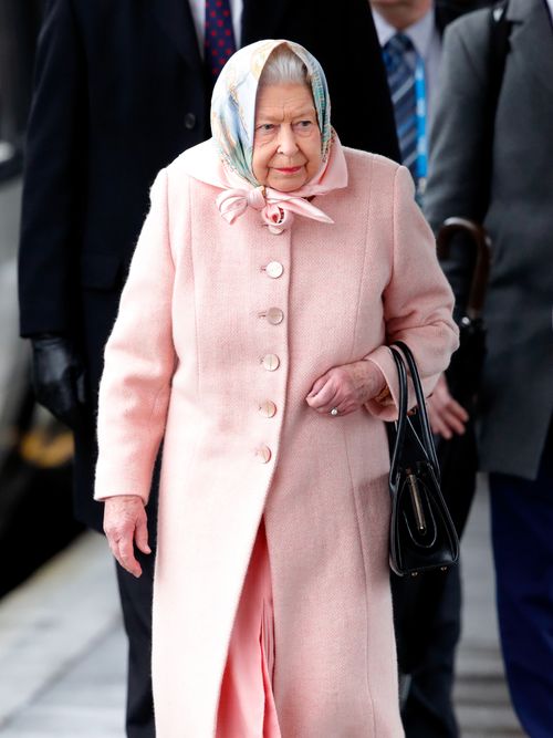 Queen Elisabeth 2019 am King's Lynn Bahnhof