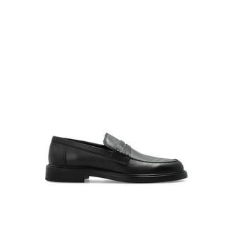 Burberry Schoenen, Heren, Zwart, 43 EU, Katoen, Pembroke Loafers