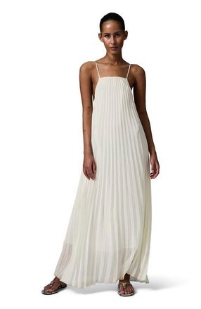 Day Birger Et Mikkelsen Rona Chiffon Plisse Maxi Dress in Jet Stream at Nordstrom, Size 10