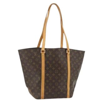 Louis Vuitton Pre-owned Tote Bags, female, Brown, Size: ONE SIZE Pre-owned Sac Shopping Tote