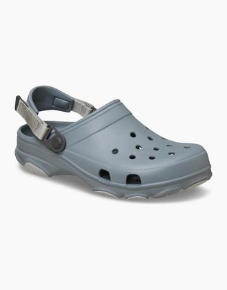 Crocs Mens Crocs All-Terrain EVA Mens Concrete Clogs - Grey - Size: UK 9 / eu 43/44 / us m10w12