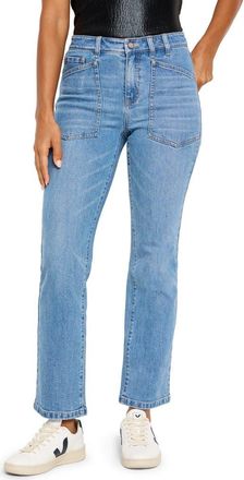Nic+Zoe Patch Pocket Ankle Demi Bootcut Jeans in Skyline at Nordstrom Rack, Size 30