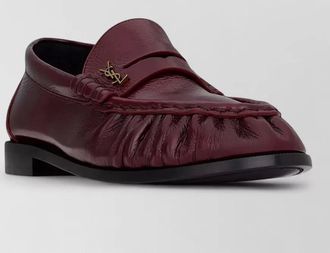 Saint Laurent leather loafers