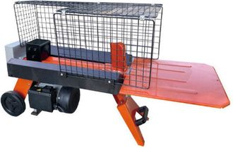 Made in Italy Cortadora De Le&ntilde;a El&eacute;ctrica De 1500w - Fuerza 4 Toneladas - Corte &Oslash;50-210 Mm - Para Le&ntilde;a De Combusti&oacute;n - Brixo Forest Pro