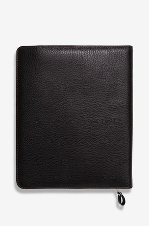 F. Hammann Grosses Werkzeitset im Etui aus genarbtem Leder