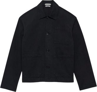 J.W.Anderson Patch Pocket Jacket - Heren - Zomerjassen - Zwart - XL - Katoen - Jassen