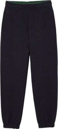 Lacoste Piqu&eacute; Joggingbroek - Dames - Sweatpants - Blauw - S - Katoen - Broeken