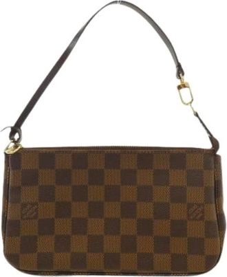 Louis Vuitton Pre-owned Mini Bags, female, Brown, Size: ONE SIZE Pre-owned N51985 Pochette