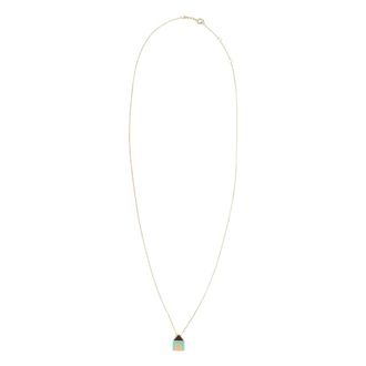 Aliita Necklaces, female, Yellow, Size: ONE SIZE Casita Bold Enamel