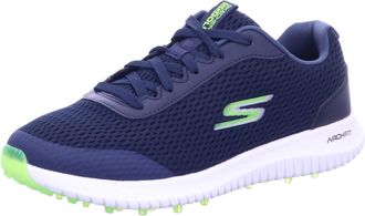 Skechers Mens GO Golf MAX 2 Fairway 3 Trainers, Navy Textile/Lime Trim, 7 UK