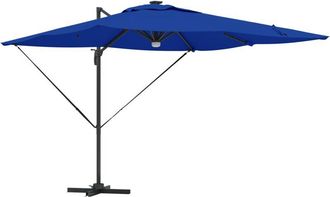 vidaXL Parasol Roma Azul 286 x 285 x 270 cm Aluminio, Poliéster Vidaxl