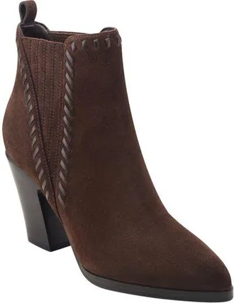 Marc Fisher Alvira Bootie in Dark Brown at Nordstrom, Size 6.5