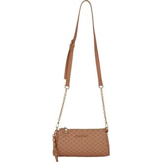 Bebe Adela Monogram Crossbody Bag in Camel at Nordstrom Rack