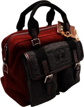 La Martina Weekendtas - Dames - Weekendtassen - Rood - ONE Size - Leer - Tassen