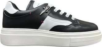 Cesare Paciotti Zwarte lage sneakers - Heren - Sneakers - Zwart - 39 EU - Schoenen