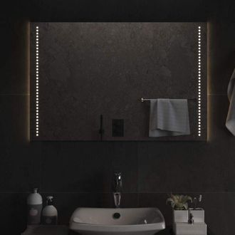 vidaXL vidaXL Specchio da Bagno con Luci LED 60x90 cm